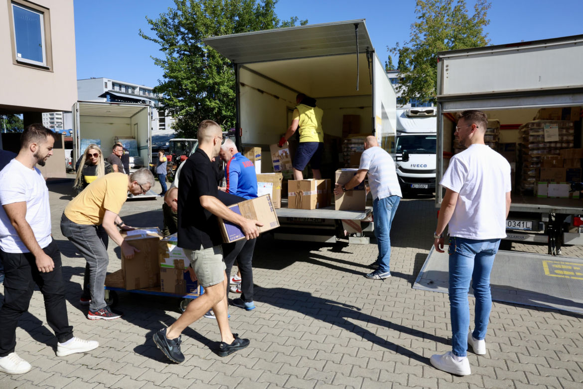 #pomagamyRazem w Warszawie
