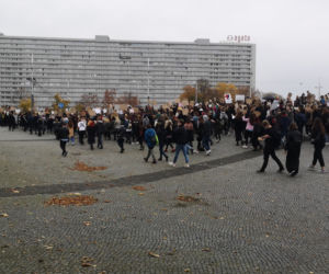 Strajk kobiet. POTĘŻNA manifestacja studentów w Katowicach!
