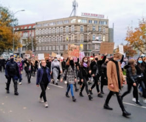 Protest kobiet w Szczecinie - 22.10.2020