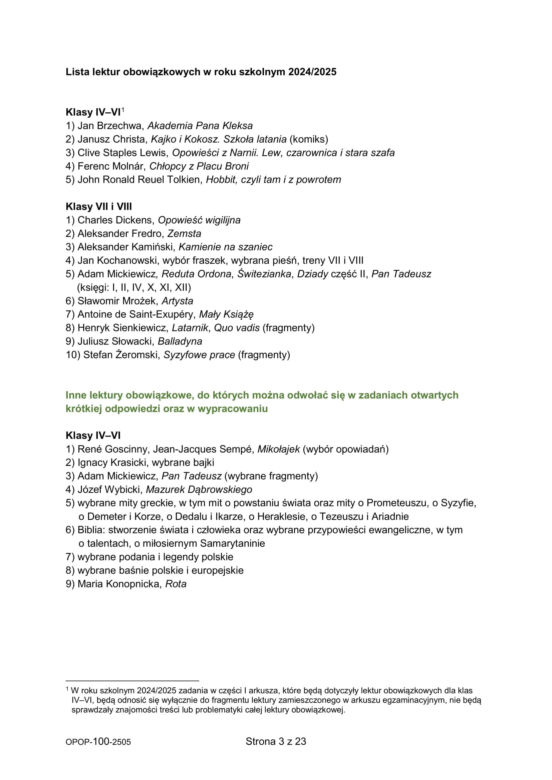 Egzamin ósmoklasisty 2025 polski: odpowiedzi do wszystkich zadań z arkusza CKE [13.05.2025]