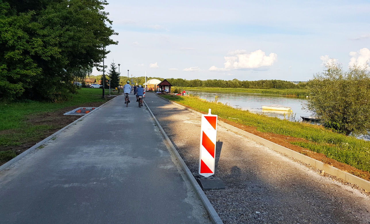 Rzeszów: Prace przy ścieżce rowerowej na Lisią Górę na ukończeniu
