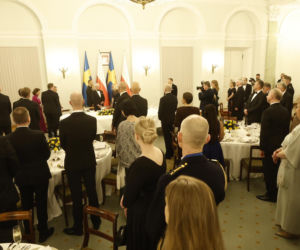 Obiad na cześć szwedzkiej pary królewskiej