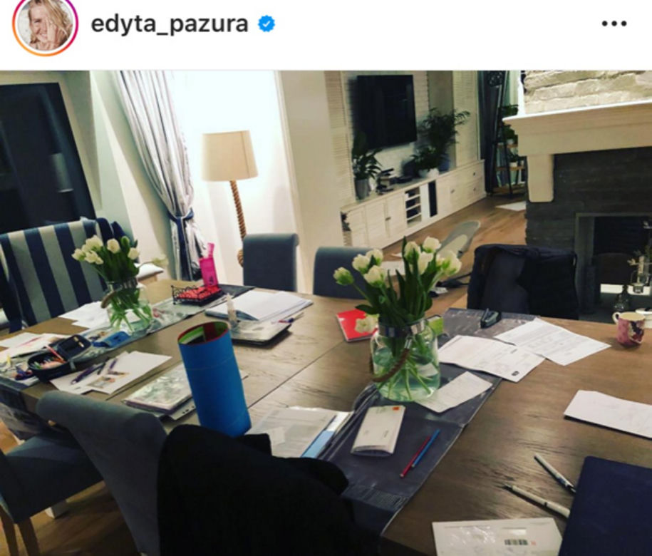 Edyta Zając i Cezary Pazura maja dom jak z żurnala