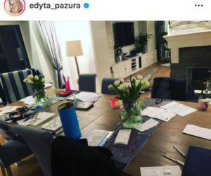 Edyta Zając i Cezary Pazura maja dom jak z żurnala