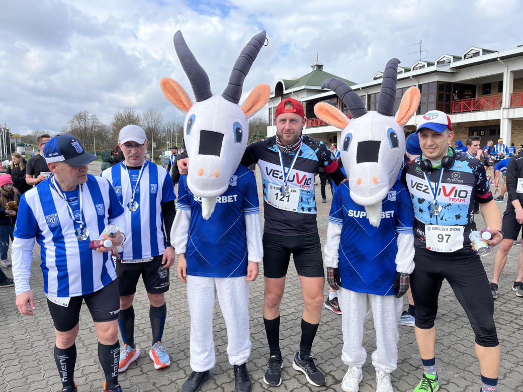 Kibolska Dycha 2024. Wyjątkowy bieg kibiców Lecha Poznań
