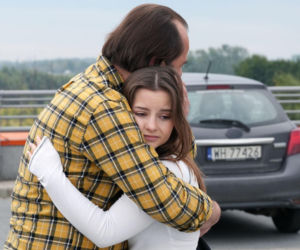 Barwy szczęścia, odc. 3296. Ewa (Gabriela Ziembicka), Borys (Jakub Wieczorek)