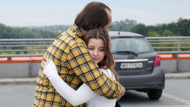 Barwy szczęścia, odc. 3296. Ewa (Gabriela Ziembicka), Borys (Jakub Wieczorek)