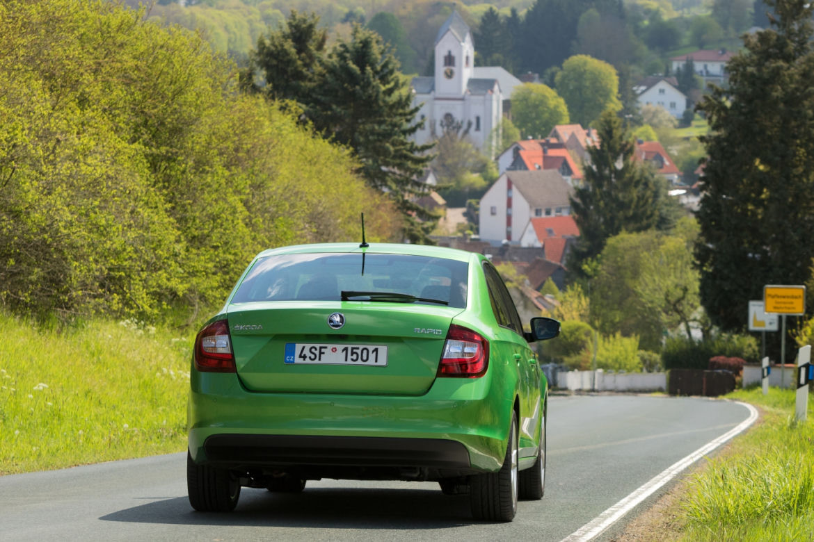 Skoda Rapid liftback lifting 2017
