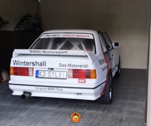 Sylwia Peretti zbudowała sobie do driftu BMW E30 