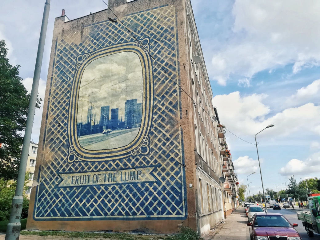 Nowy mural na ulicy Budziszyńskiej