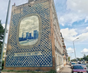 Nowy mural na ulicy Budziszyńskiej