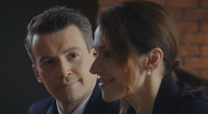 M jak miłość odc. 1896. Martyna (Magdalena Turczeniewicz), Jakub Karski (Krzysztof Kwiatkowski)