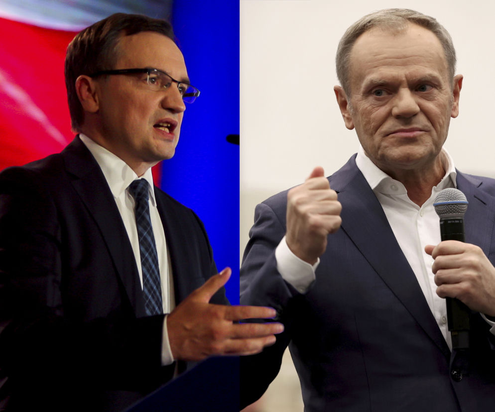 Zbigniew Ziobro i Donald Tusk