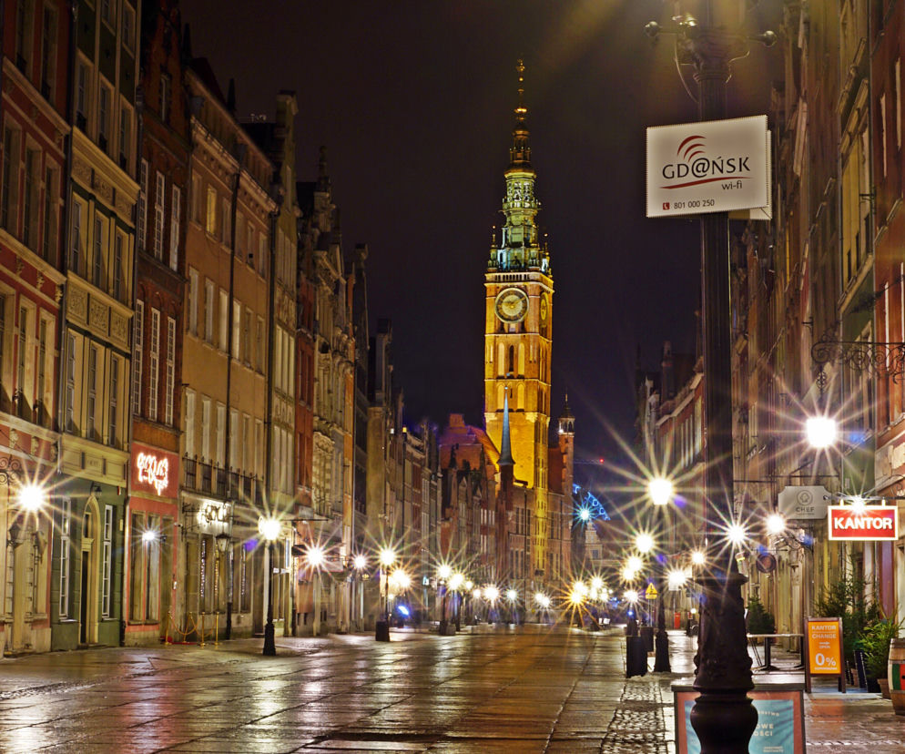 Gdańsk wieczorową porą [ZDJĘCIE DNIA]