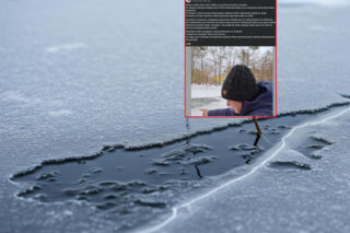 Pod 9-latkami pękł lód! Oleksandr i Grzegorz uratowali dzieci