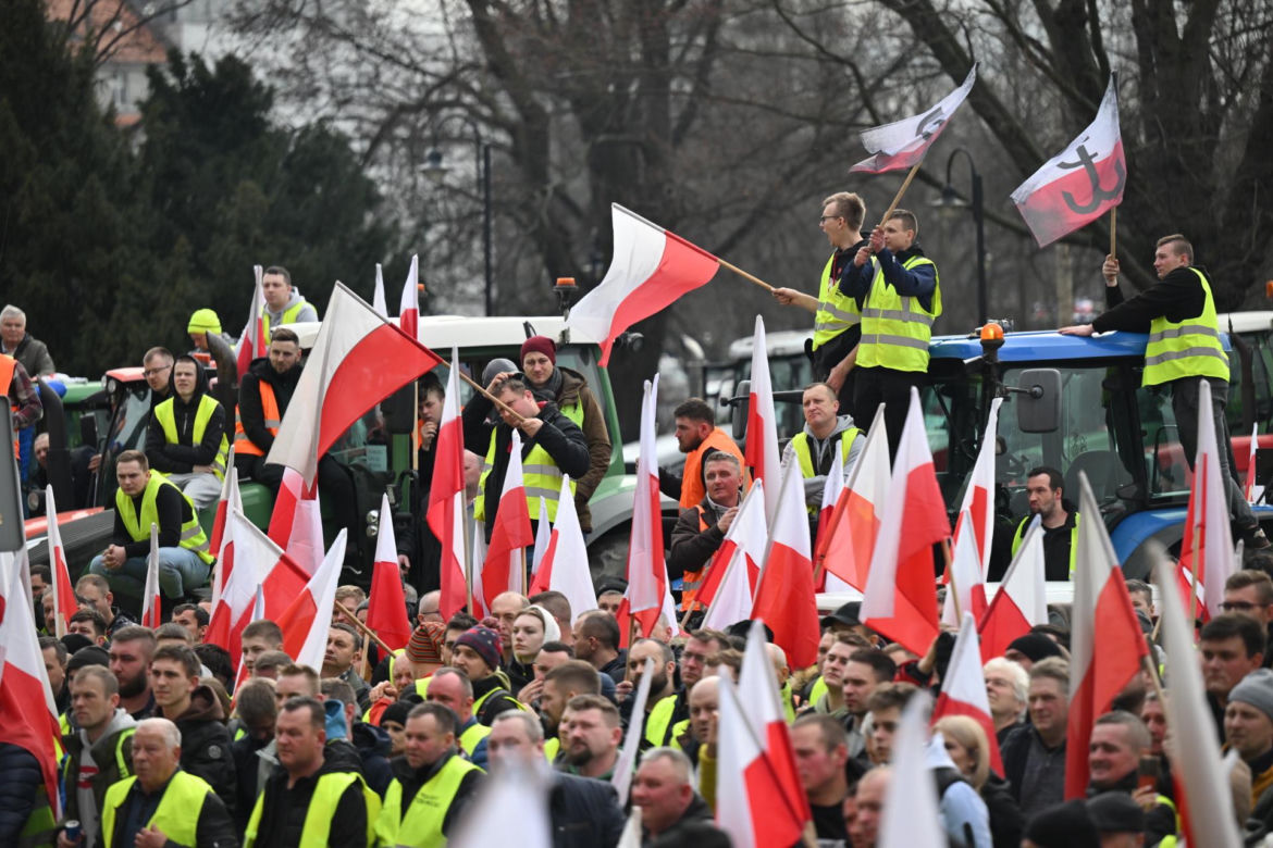 Wrocław. Protest rolników.