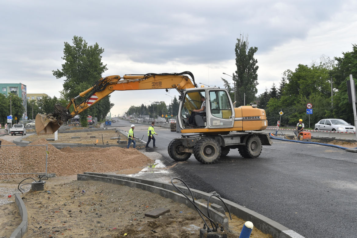 Przebudowa drogi krajowej 61 w Legionowie