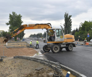 Przebudowa drogi krajowej 61 w Legionowie