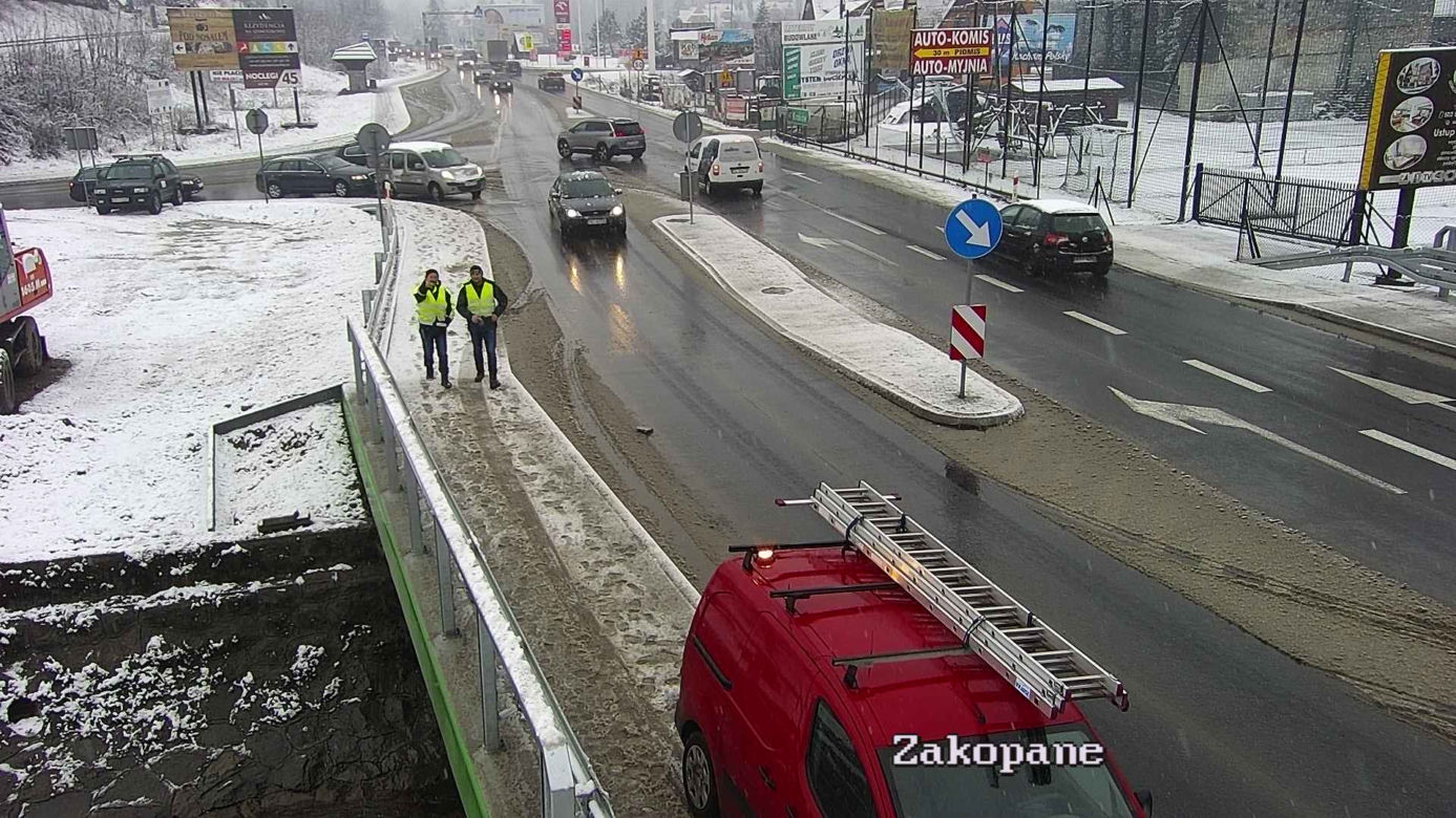 Atak zimy paraliżuje Małopolskę