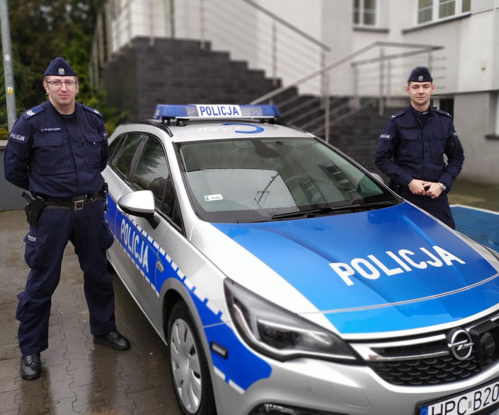 Policjanci uratowali 23-latka