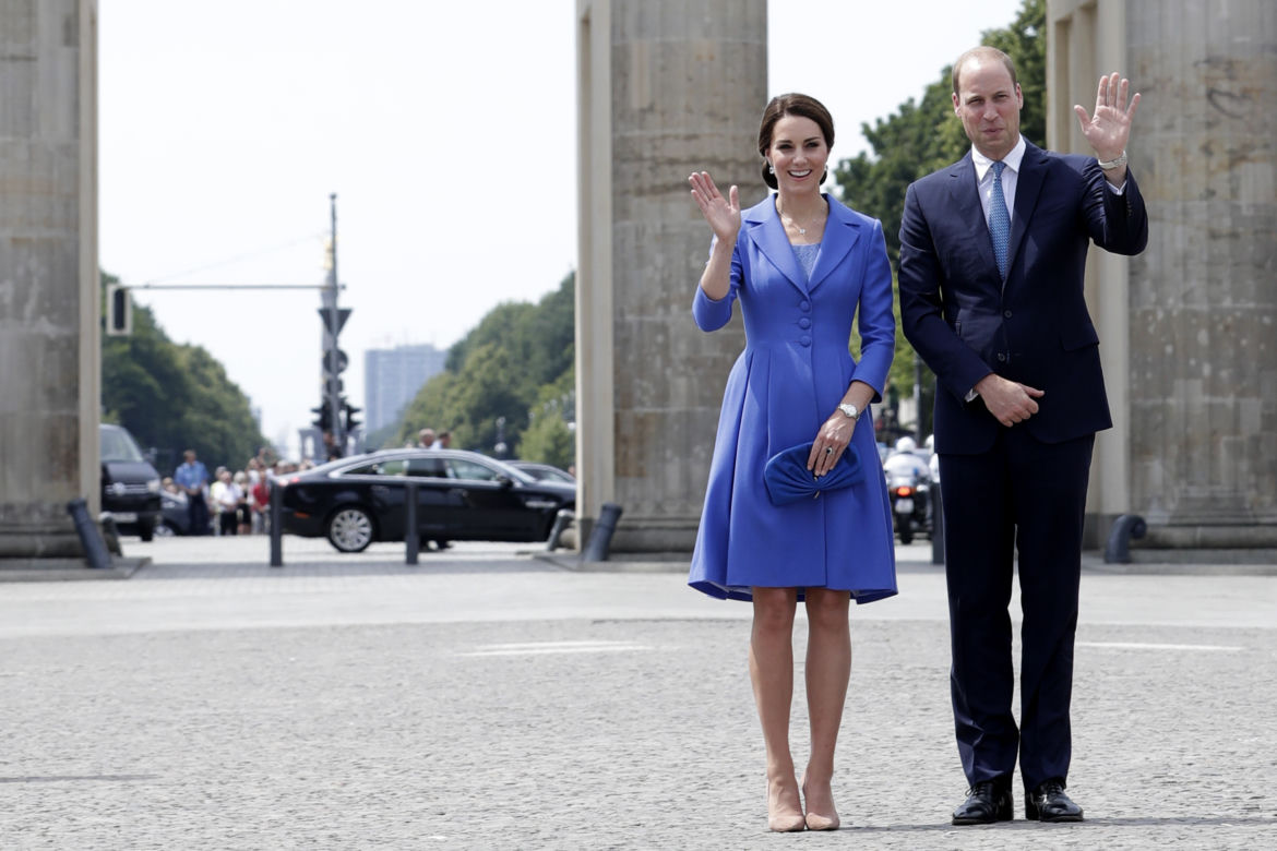 KSIĘŻNA CATHERINE W TRZECIEJ CIĄŻY.