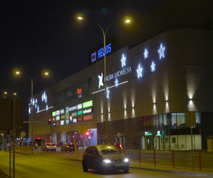 Białystok. Dekoracje świąteczne 2019/2020