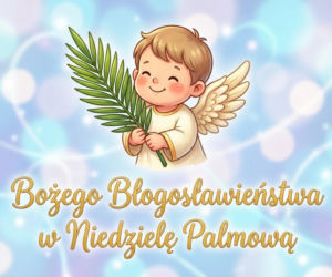 Kartka na Niedzielę Palmową