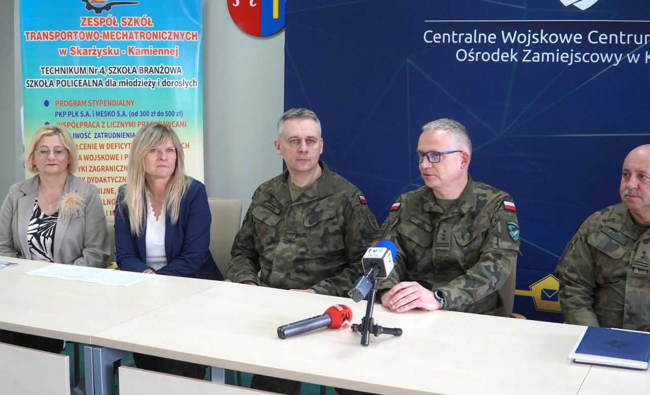 Wojskowe Targi Służby i Pracy już w kwietniu w auli ZSTM w Skarżysku-Kamiennej