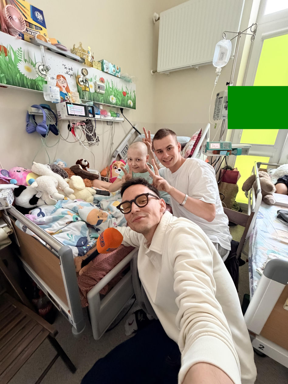 Mati Fuczyło i Łatwogang w szpitalu z Mają