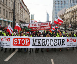 Protest rolników w Warszawie (9.01.2026)