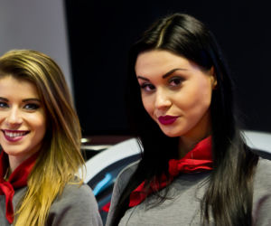 hostessy na targach Motor Show Poznań 2016