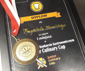 Młody kucharz z Podkarpacia zwycięzcą Junior Culinary Cap!
