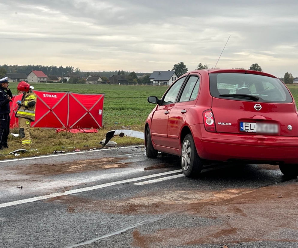 Wypadek na DK 25! Nie żyje jedna osoba [GALERIA]