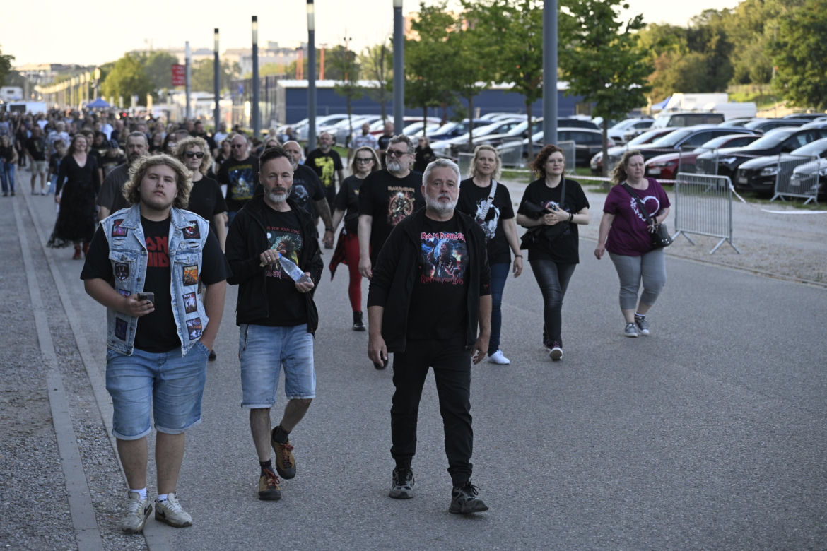 Tłumy przybyły na koncert Iron Maiden na PGE Narodowym