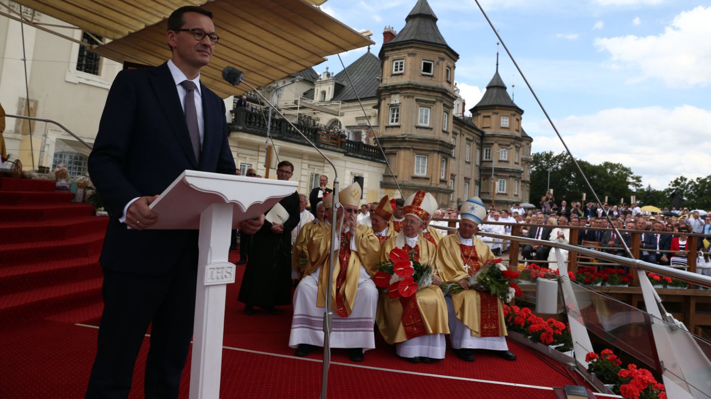 PREMIER MORAWIECKI NA JASNEJ GÓRZE