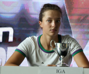 Iga Świątek jako 17-latka