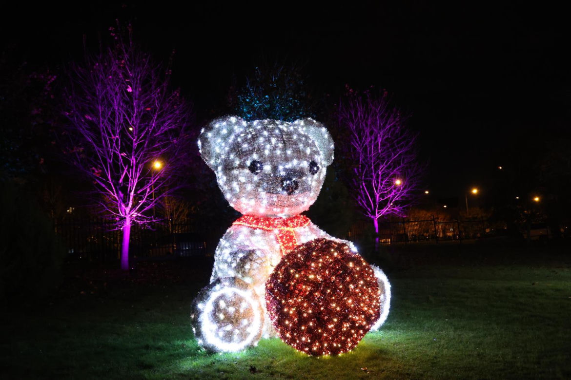 Park iluminacji 2023 w Lublinie