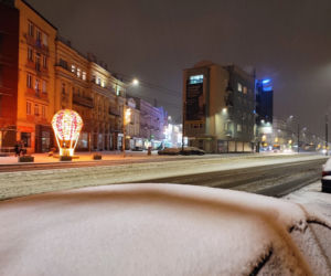Śnieżyca w Śląskiem. Koszmarne warunki na drogach [ZDJĘCIA]