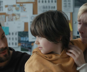 Barwy szczęścia odc. 3276. Sonia (Weronika Nockowska), Marcin Kodur (Oskar Stoczyński), Mateuszek (Filip Kowalewicz)