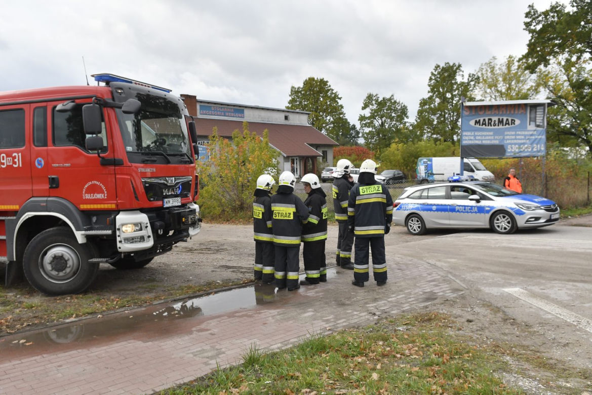 Wypadek karetki w Koniku Nowym