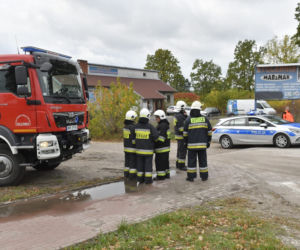 Wypadek karetki w Koniku Nowym