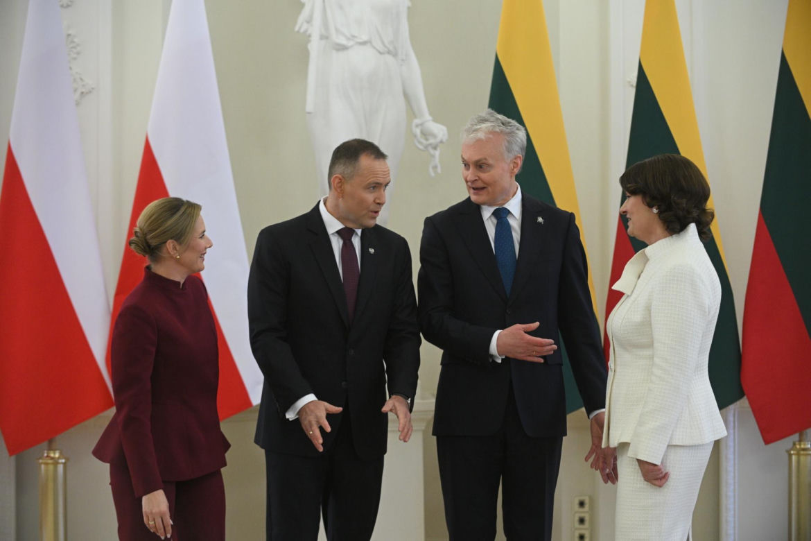 Prezydent RP Karol Nawrocki w Wilnie