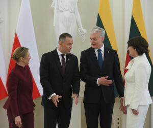 Prezydent RP Karol Nawrocki w Wilnie