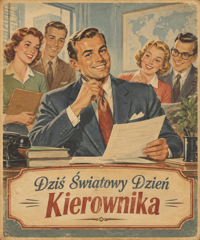 Życzenia na Światowy Dzień Kierownika