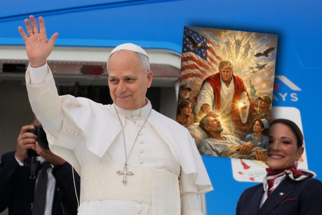 Trump ostro zaatakował papieża, pokazał siebie jako Jezusa! Leon XIV właśnie mu odpowiedział