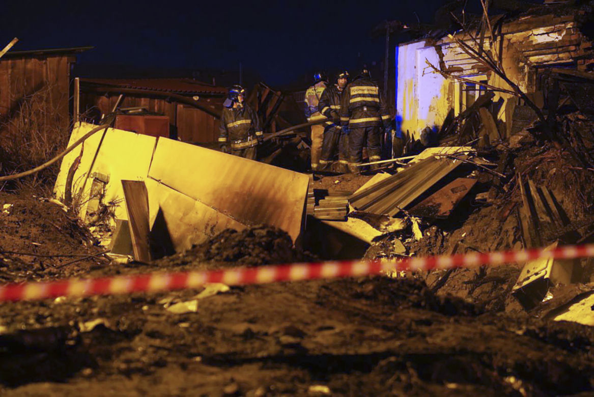 Rosyjski samolot spadł w Irkucku