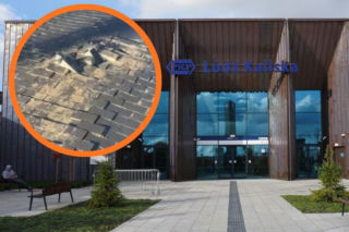 Kostka przed dworcem Łódź Kaliska nie wytrzymała zimy. Wszystko jest pokrzywione