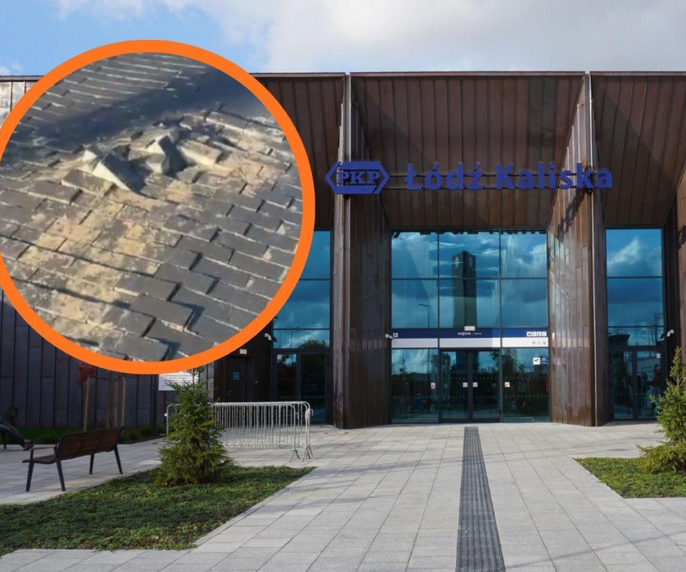 Kostka nie wytrzymała zimy. Przed dworcem Łódź Kaliska pojawiły się deformacje