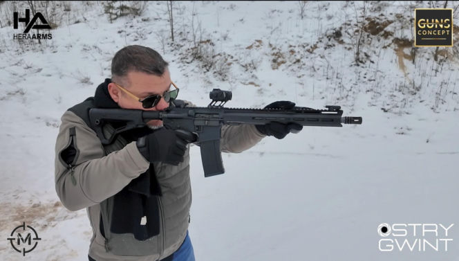Test karabinka ARES od Hera Arms & Guns Concept