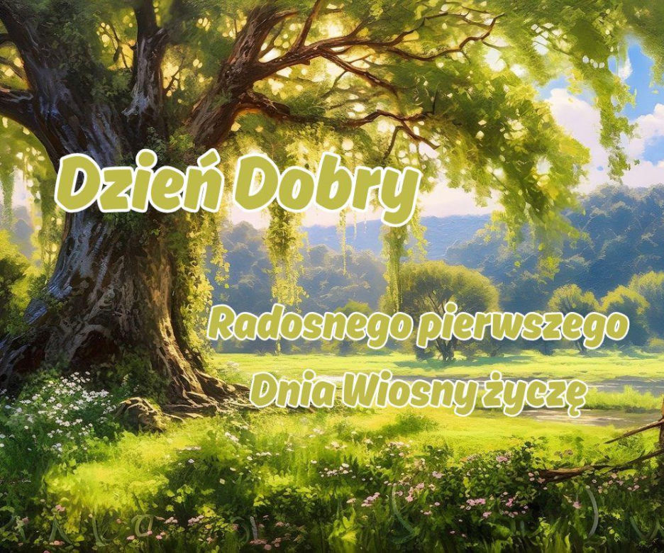 Kartki na pierwszy dzień wiosny 21 marca